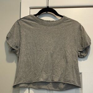 free people | we the free | cropped tee | gray | small